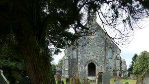 St Colmon Church and graveyard